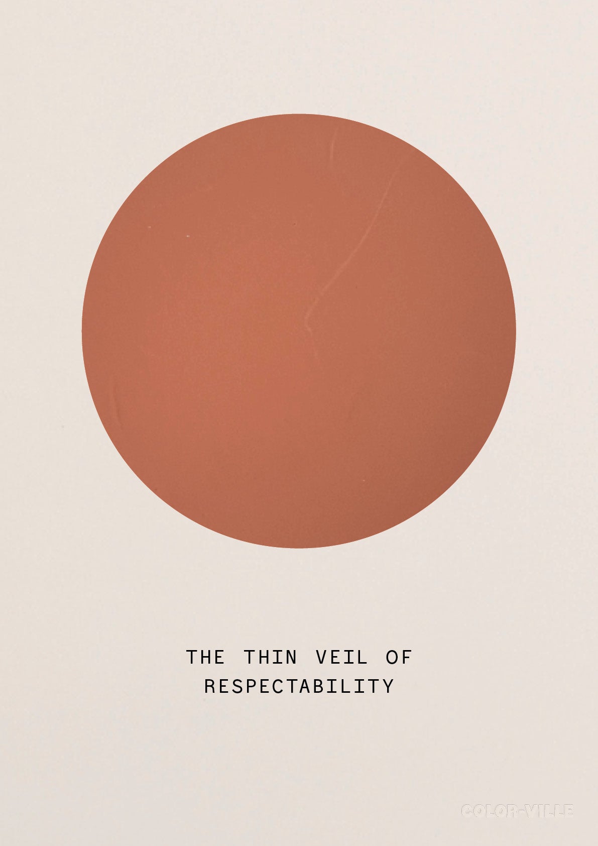 The thin veil of respectability