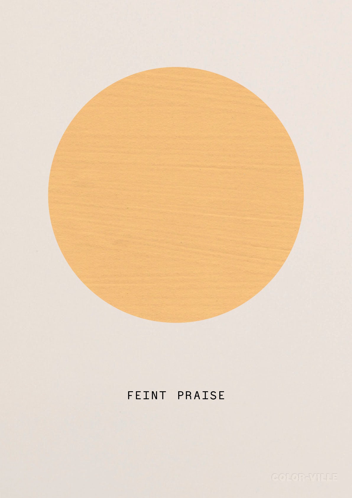 Feint praise