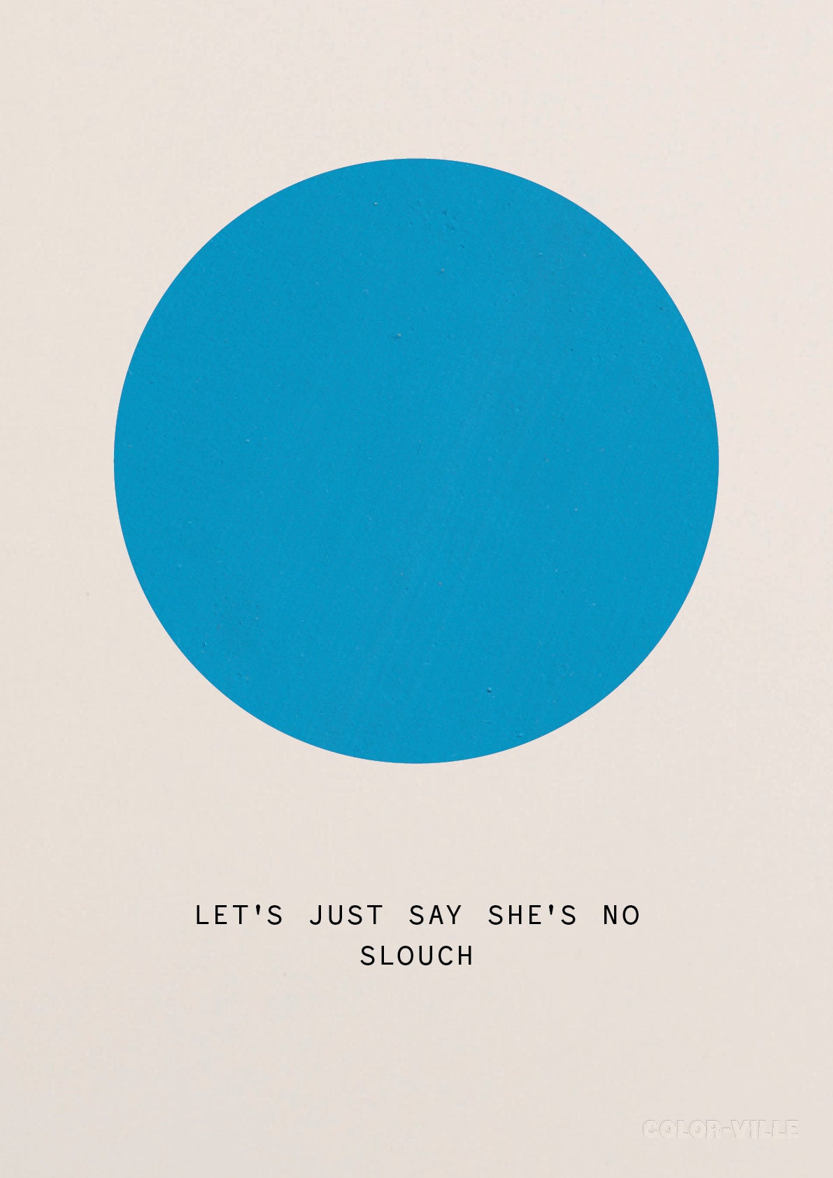 Let's just say she's no slouch