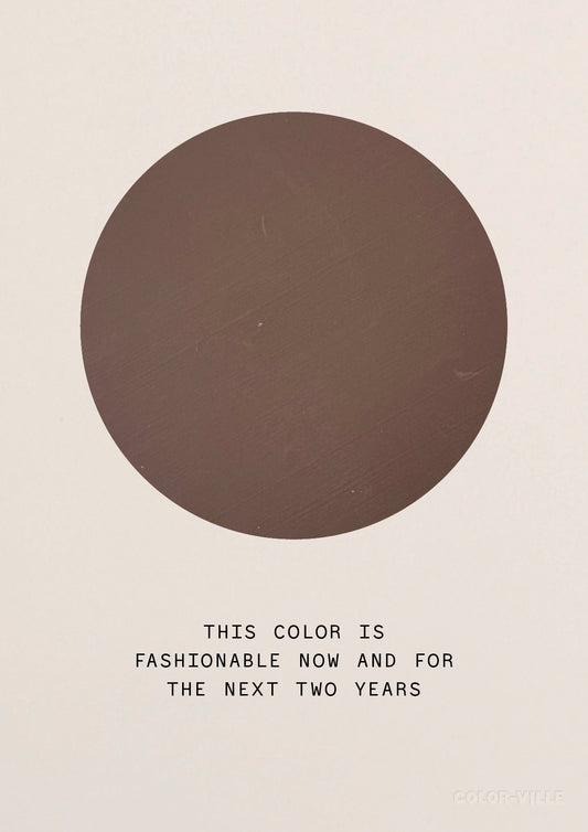 This color is fashionable now and for the next two years