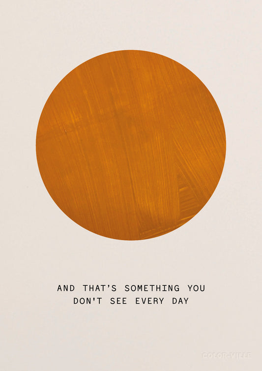 And that’s something you don't see every day