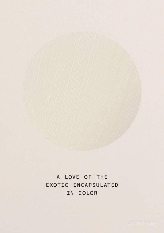 A love of the exotic encapsulated in color