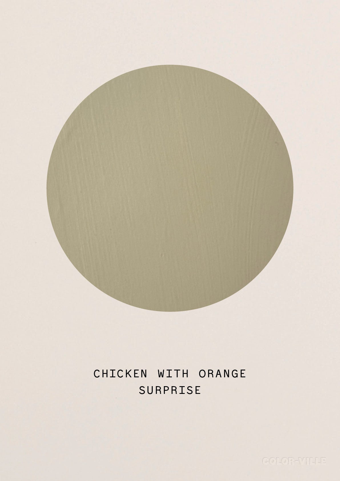 Chicken with orange surprise
