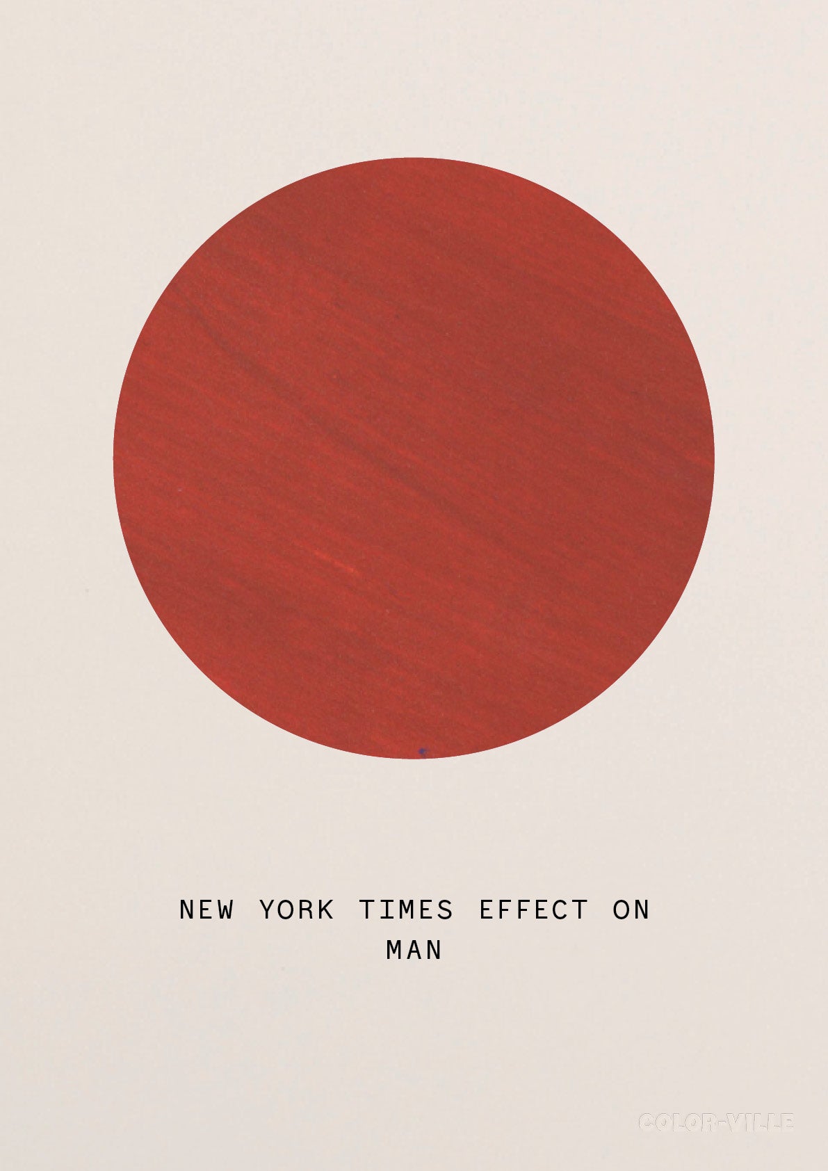 New york times effect on man