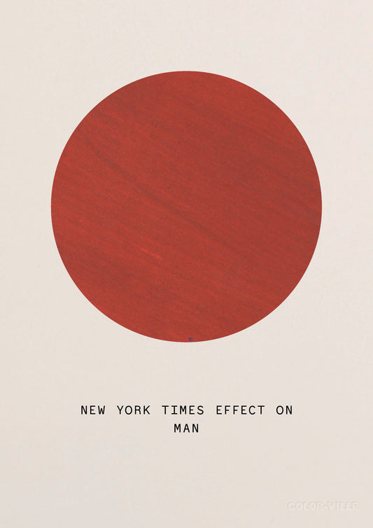 New york times effect on man
