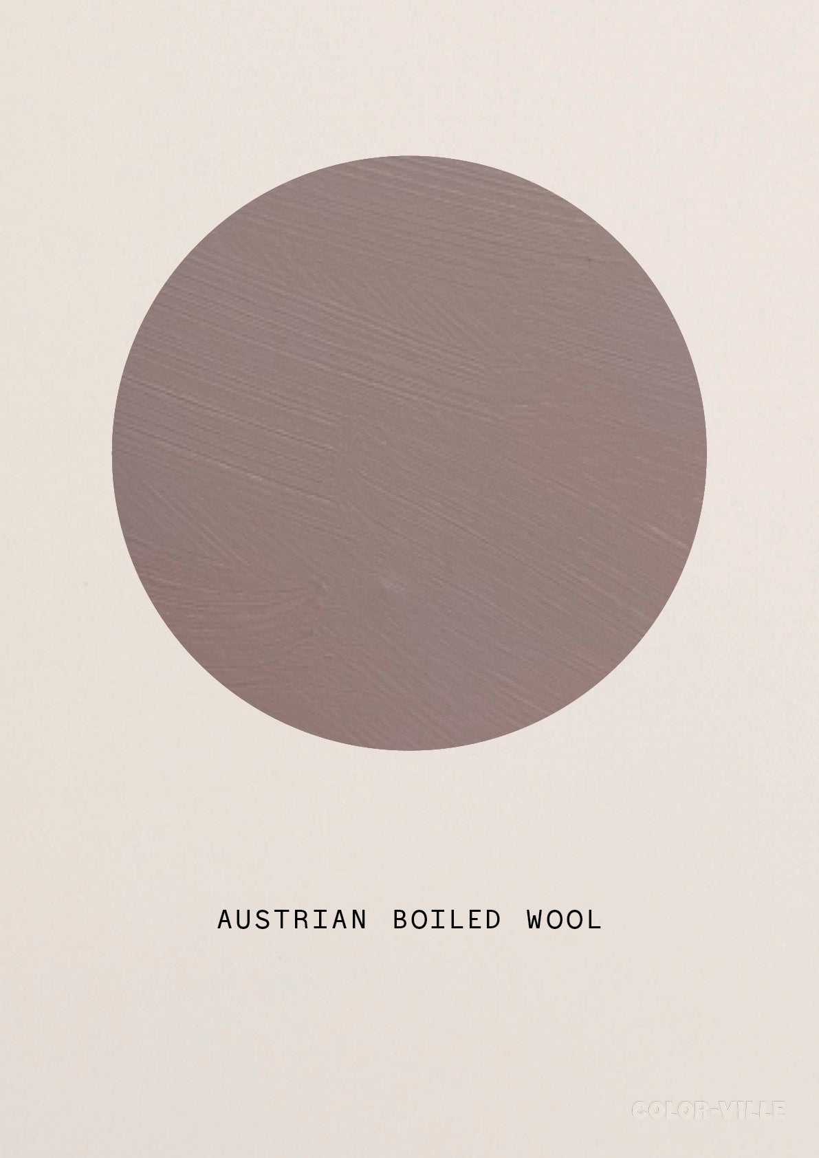 Austrian boiled wool