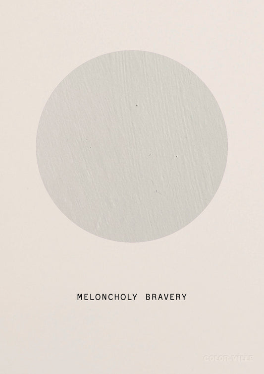 Melancholy bravery